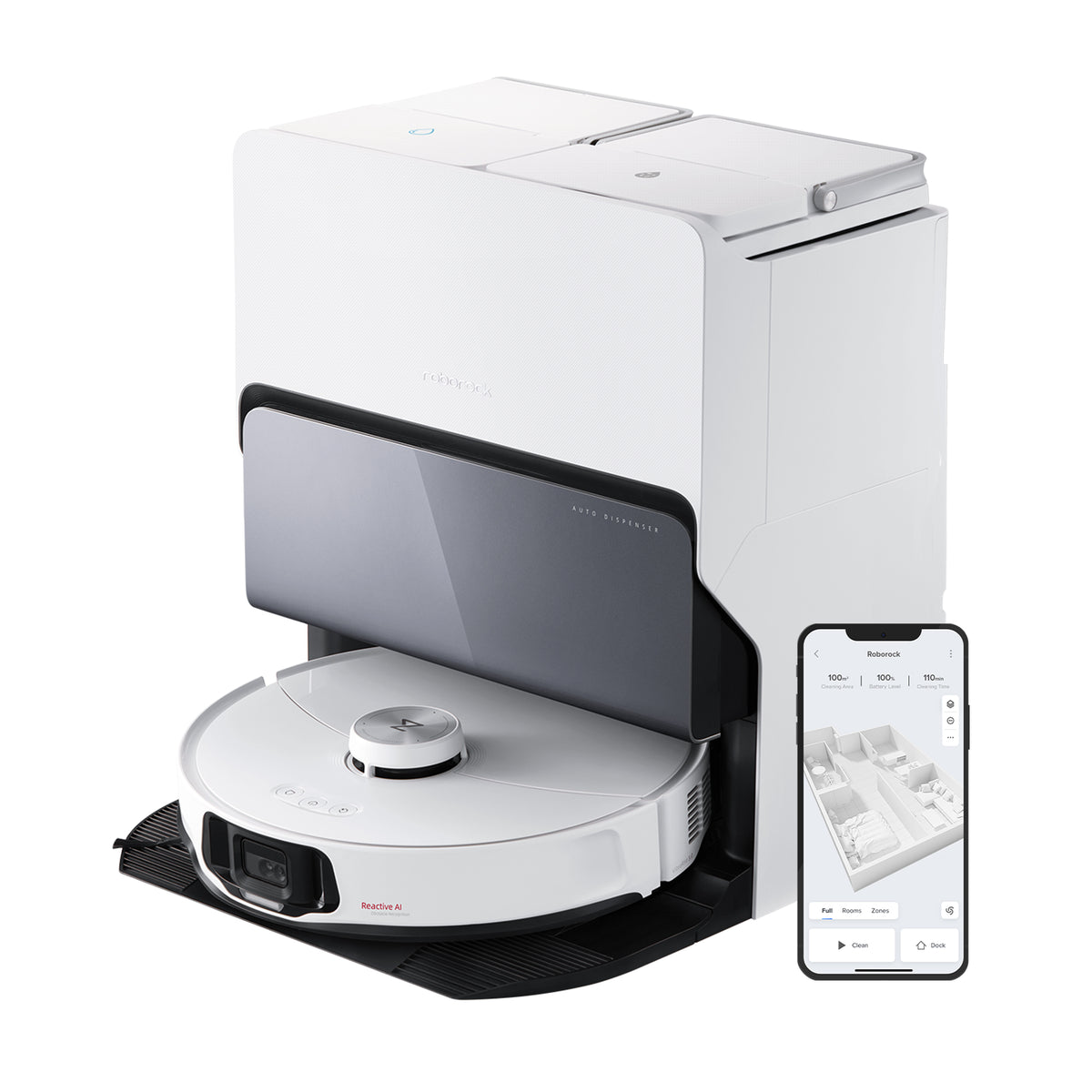 Roborock Deutschland Official Site Roborock S8 MaxV Ultra Saugroboter mit 8-in-1 RockDock® Ultra