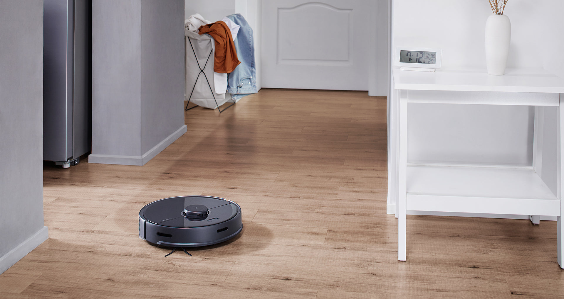 Der 290-ml-Wassertank des Roborock S5 Max reicht zum Wischen einer Fläche von 200 Quadratmetern Der 290-ml-Wassertank des Roborock S5 Max reicht zum Wischen einer Fläche von 200 Quadratmetern