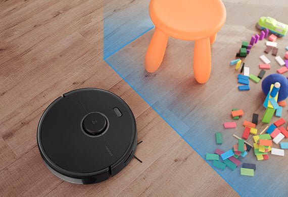Roborock S5 Max erlaubt virtuelle Barrieren für das Wischen und Sperrzonen Roborock S5 Max erlaubt virtuelle Barrieren für das Wischen und Sperrzonen