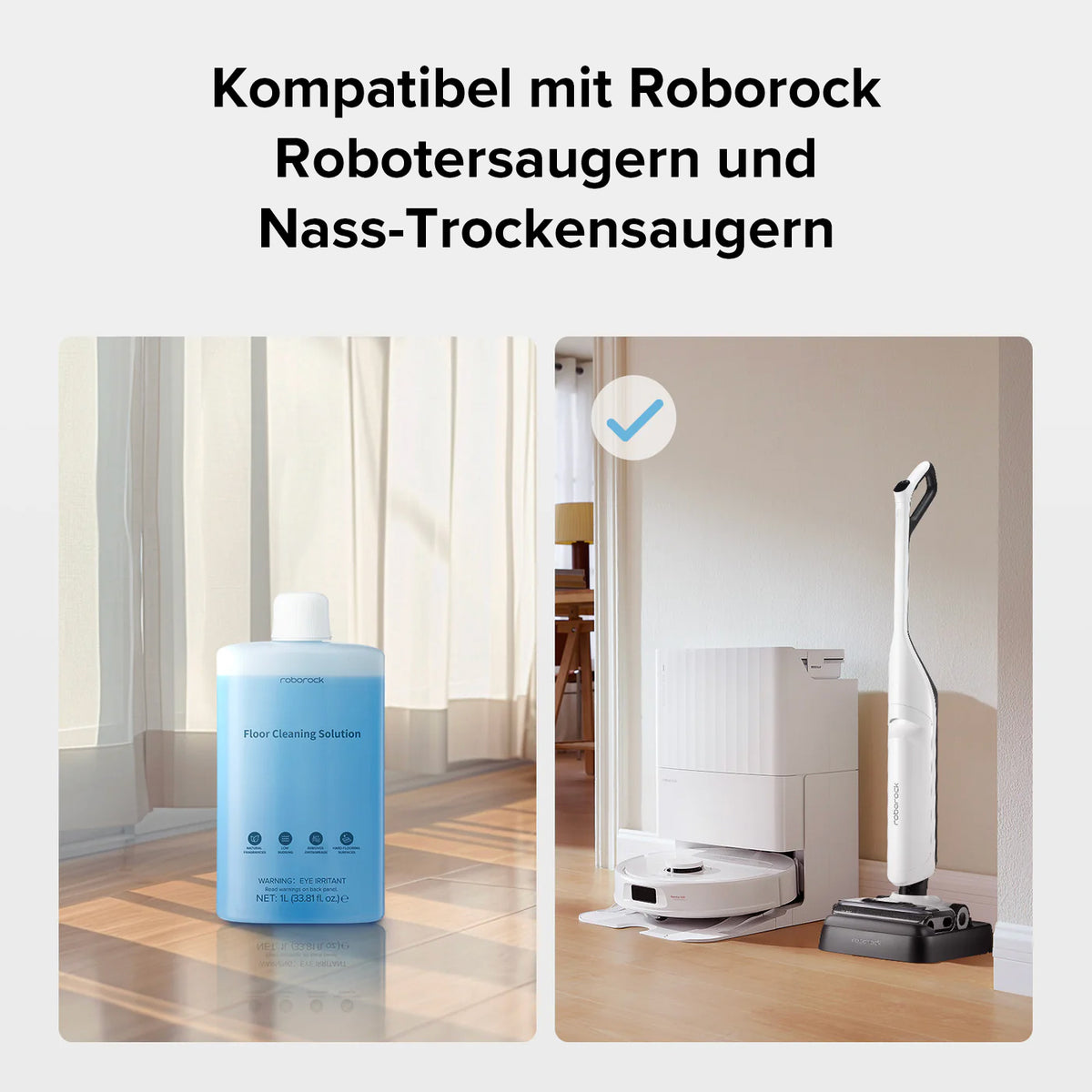 3i Bodenreinigungslösung – Konzentriert 1:300, Kompatibel Mit S10 Ultra – Für Mehrere Oberflächen & Streifenfreie Reinigung