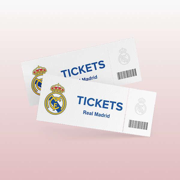 2 Gewinner erhalten jeweils 2 Tickets für ein Heimspiel von Real Madrid in der Saison 2026–27