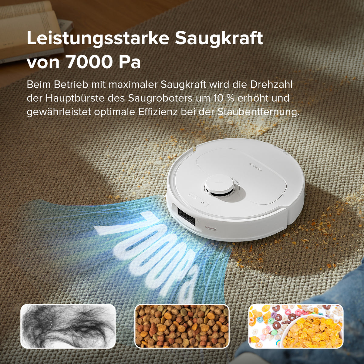 Roborock Qrevo S Saugroboter mit MultifunktionsDockingstation Roborock Deutschland Official Site