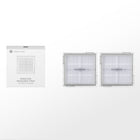 Roborock Waschbarer Filter 2 Stück für Q10 S5 Serie und Q10 X5 Serie