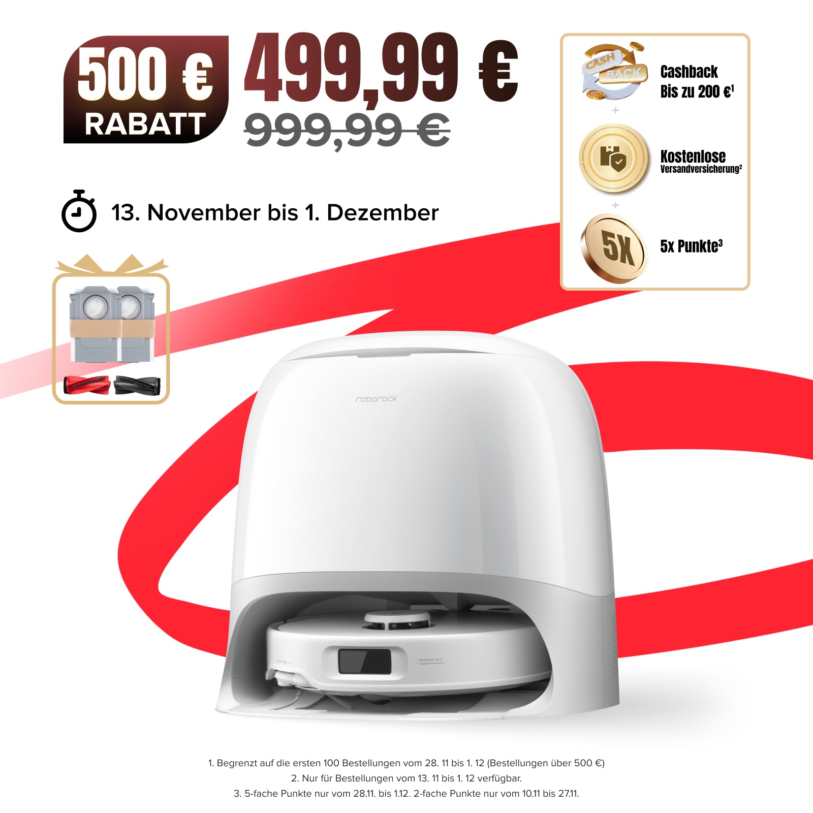 Roborock Qrevo Curv S5X Set