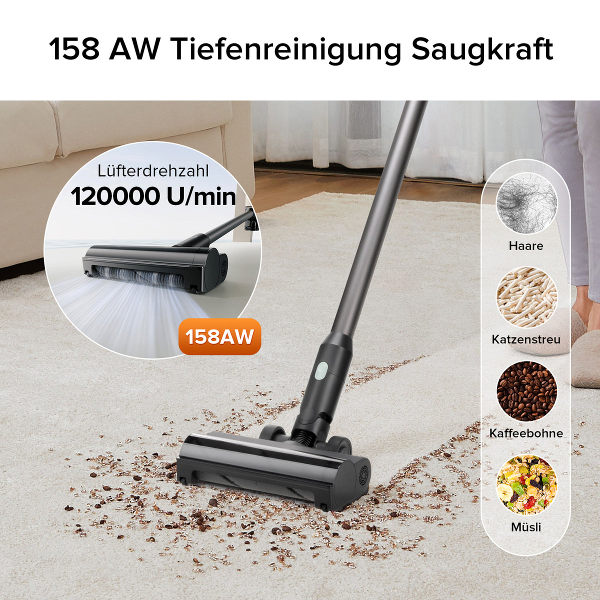 Roborock H5 Kabelloser Staubsauger | Roborock Deutschland