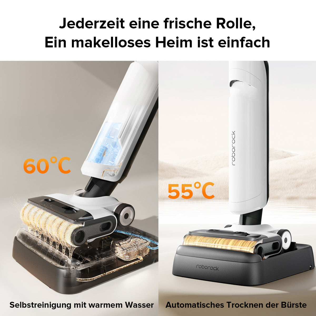 Roborock Flexi Nass- und Trockenstaubsauger | Roborock Deutschland