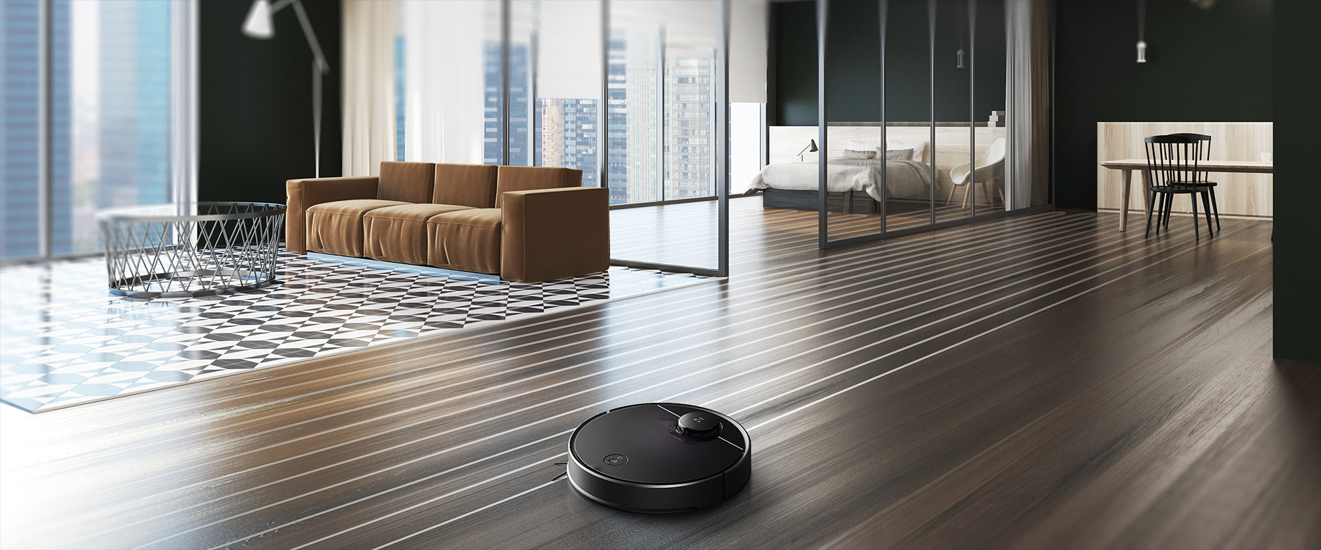 Der Roborock S4 reinigt im balancierten Modus bis zu 150 Minuten lang 